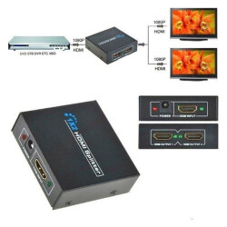 ROSE HDMI-102 1.4V 1080İ-1080P 3D 1X2 HDMI DAĞITICI ÇOKLAYICI SPLITTER - 2