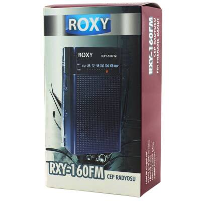 ROXY RXY-160FM CEP TİPİ MİNİ ANALOG RADYO - 3