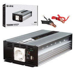 S-LINK SL-1500W 1500W DC12V-AC230V INVERTER - 1