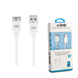 S-LINK SMG-495 NOTE3 DATA ŞARJ KABLOSU - 1