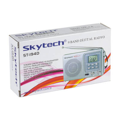 SKYTECH ST-194D 9 BANT DİJİTAL FM RADYO - 3