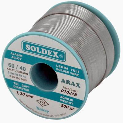 SOLDEX 1.3MM 500 GRAM ARAXLI LEHİM - 1