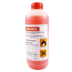 SOLDEX ASR-41 KIRMIZI RENK 1 LİTRE KÖPÜREBİLİR SIVI FLUX - 1