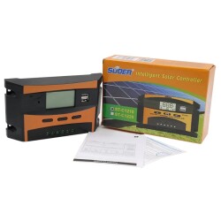 SUOER ST-C1210 12 VOLT - 24 VOLT - 10 AMPER DİJİTAL OTOMATİK SOLAR ŞARJ REGÜLATÖRÜ - 4