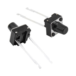 TACT SWITCH ŞASELİ 6X6X3.5MM 2 BACAK IC-200A (C9 BUTON) - 1