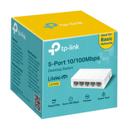 TP-LINK LS1005 5 PORT 10/100 MBPS ETHERNET SWITCH - 3