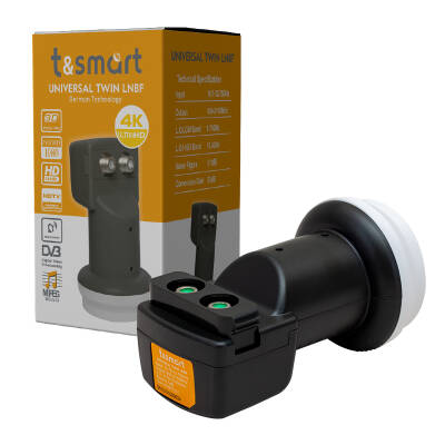 TSMART ULTRA HD 4K UNIVERSAL TWIN ÇİFTLİ LNB 0.1DB - 3