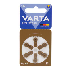 VARTA 312 NO KULAKLIK PİLİ (6LI PAKET) - 1