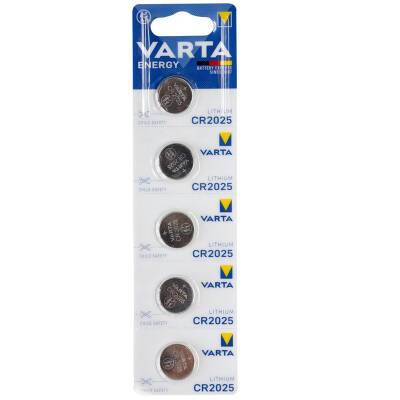 VARTA CR2025 3 VOLT LİTYUM PİL (5Lİ PAKET FİYATI) - 1