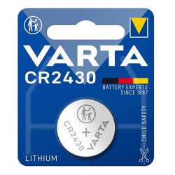 VARTA CR2430 3 VOLT LİTYUM PİL TEKLİ - 1