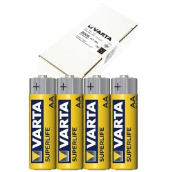 VARTA SUPERLIFE ÇİNKO AA KALEM PİL (60LI PAKET FİYATI) - 1