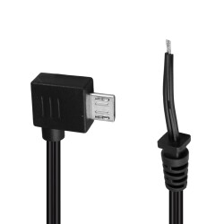 WEKO YERLİ ÜRETİM 1.5 METRE L TİP MICRO USB ADAPTÖR KABLO - 1