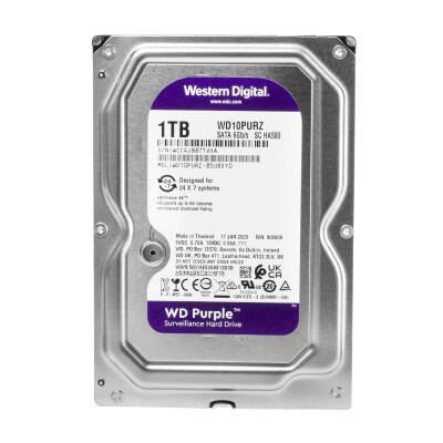 WESTERN DIGITAL PURPLE WD10PURZ 1 TB SATA 6GB/S 7/24 GÜVENLİK HARDDİSK - 1