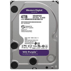 WESTERN DIGITAL PURPLE WD40PURZ/WD42PURZ/WD43PURZ 4 TB SATA 6GB/S 7/24 GÜVENLİK HARDDISK - 1