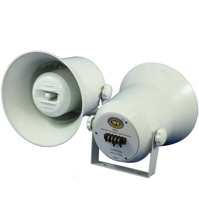 WESTSOUND FRH-4 10 CM 40 WATT IP65 TRAFOSUZ PLASTİK HORN HOPARLÖR - 1