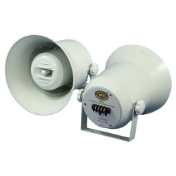 WESTSOUND FRH-4TR 10 CM 40 WATT 100V IP65 TRAFOLU PLASTİK HORN HOPARLÖR - 1